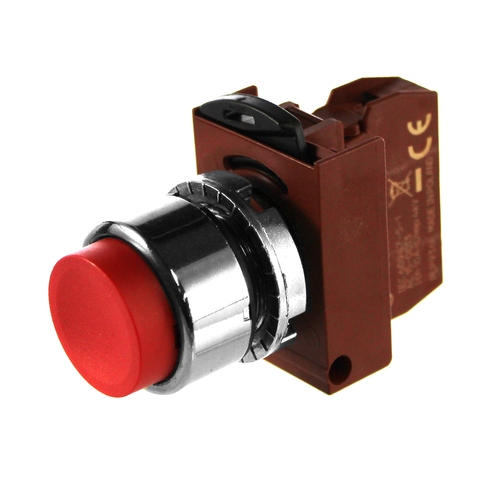 SWITCH ASSY, NORMALY CLOSED, EXTENDED BUTTON - RED, M-32