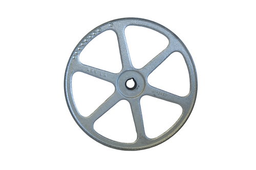 Saw wheel, lower for tapered shaft (14 deg) fitting Biro saw 3334 adustable head. Replaces 16560