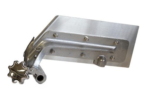 Meat Gauge Plate Assembly Complete, Fitting Biro Saws Front View