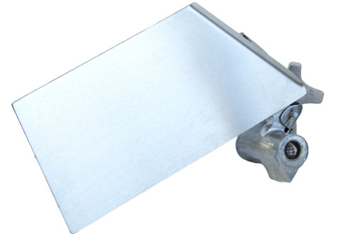Meat Gauge Plate Assembly Complete, Fitting Biro Saws 11, 22, 33, 1433, 1433FH. Replaces A14275 Front View