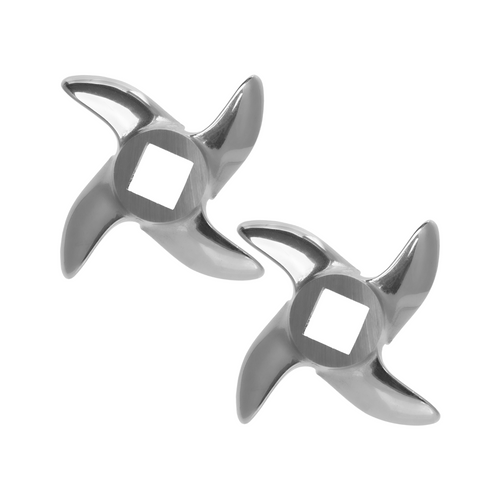 KNIFE FOR #12 GRINDER - CURVED 2 Pack