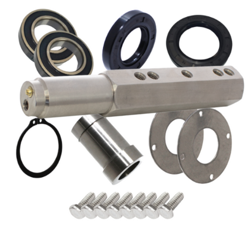 Upper Wheel Shaft and Components, Fitting Hobart Saw Replaces 00-479144
