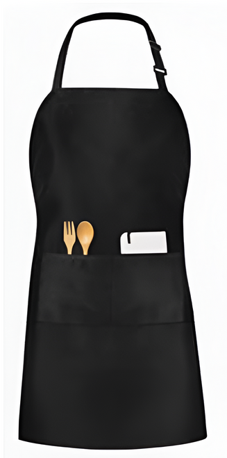 Apron Adjustable with 2 Pockets, Water and Oil Resistant1