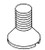 SCREW FOR LOCKING PLATE - SHARPENER SUB ASSY  (2 REQUIRED)