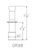 Stomper for Biro Grinder Model 722, 812, 822, Image with Dimensions