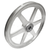 Saw wheel set, Upper and Lower wheel/pulley to fit Hobart Saw 6801, replaces A290863, 104999, H265A