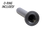 Overflow Tube With O-Ring Fitting Hobart Dishwasher AM14, C44A, C54A, UW50 Replaces 00-119099-00002