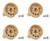 4 Pack Gas Valve Knob - ON/OFF/Pilot - Fitting Henny Penny Fryers Replaces 16267
BACK