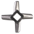 Grinder knife #52 Hardened Raised Edges Fitting #52 grinders. Replaces 0090934 Grinder knife #52 Hardened Raised Edges Fitting #52 grinders. Replaces 0090934