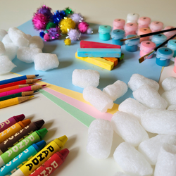 DID YOU KNOW YOU CAN RE-PURPOSE PACKING PEANUTS?