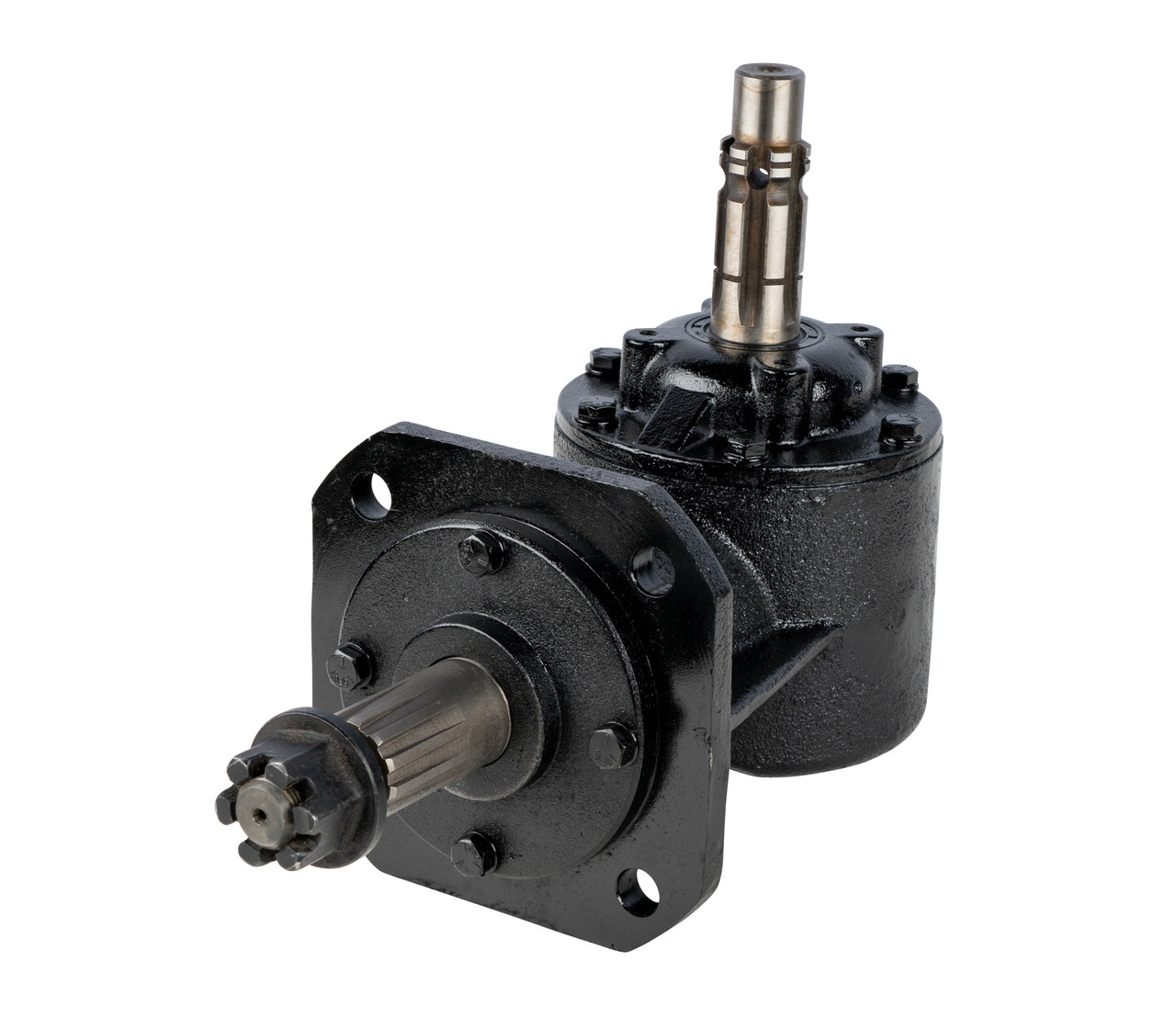 GEARBOX, 35HP SC OMNI 250002, Ratio 1147, 1 3/8" 6 B Spline Input, 12