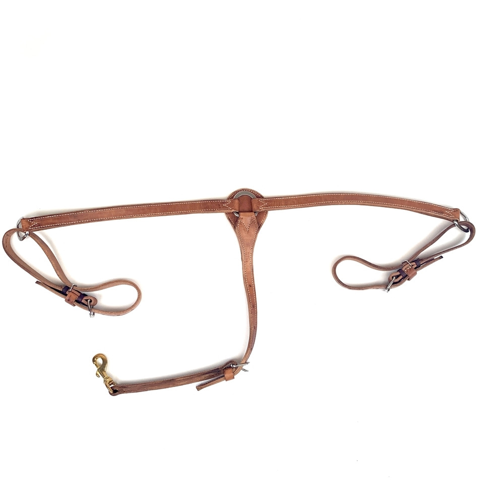 Premium Leather Breast Collar For Horses Hand Crafted Elite 1