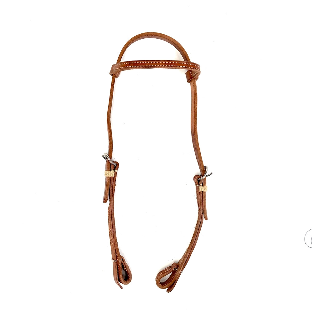 Slip Ear Headstall, QuickChange Cheeks (Russet)