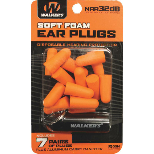 Orange Stanley Ear Plug, For Noise Reduction, Foam