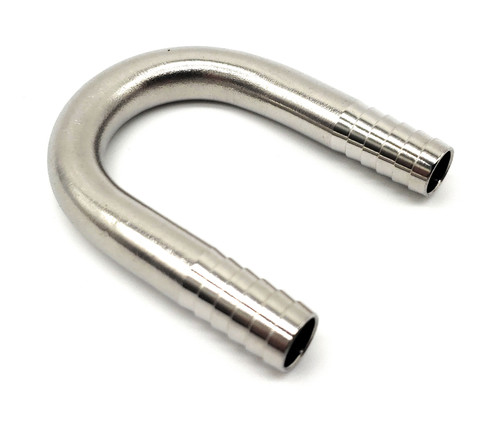 5/16" ID Hose Barb 304 Stainless Steel U Bend Fitting