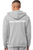 EOS Athletic Grey Full-Zip Hoodie - Unisex