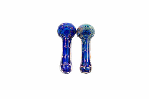 H-50 | Blue Spotted Hand Pipe