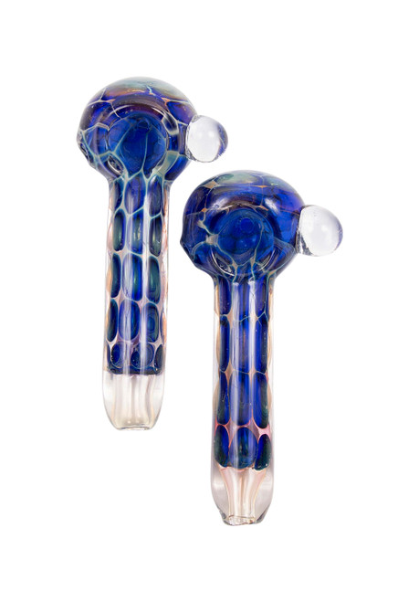 H-78 | Blue Spotted Hand Pipe