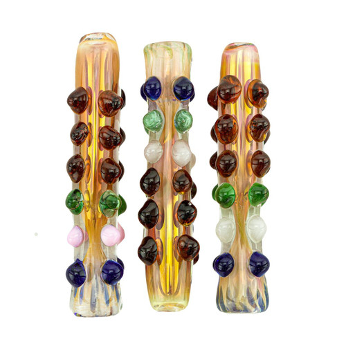 CH-2 | Multi Color Dotted Fumed Chillum