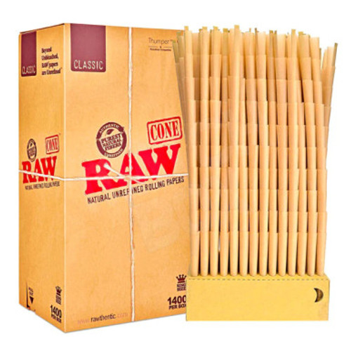 Raw Classic Bulk 109/26 Cones (1400)