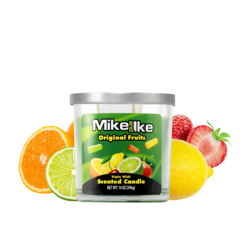 Branded Candles 14oz Mike & Ike Original single