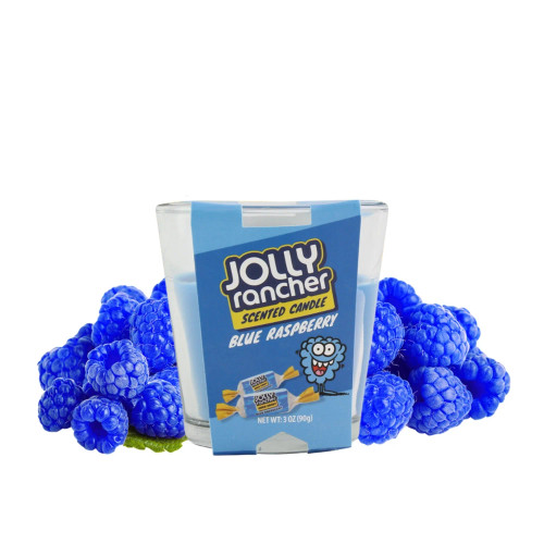 Branded Candles 3oz Jolly Rancher Blue Raspberry single