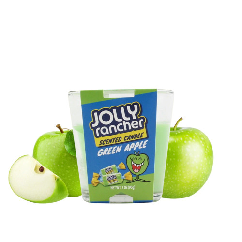 Branded Candles 3oz Jolly Rancher Green Apple single