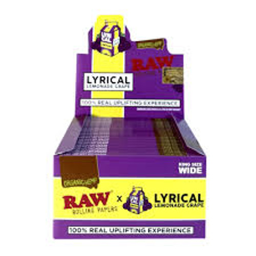 Raw Lyrical Lemonade Grape KS 50bx Raw Lyrical Lemonade Grape KS 50bx
