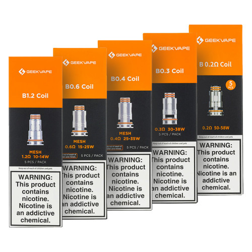 Geek Vape Pods & Coils Type B Series