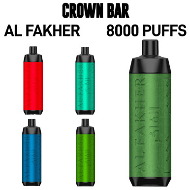 Al Fakher Crown Bar 8000 - Disposable Vape