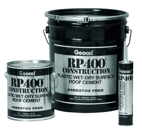 RP-400® Construction Plastic Wet-Dry Surface Roof Cement