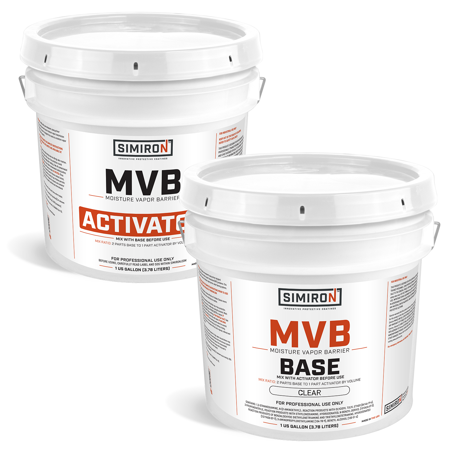 MVB Moisture Vapor Barrier complete kit