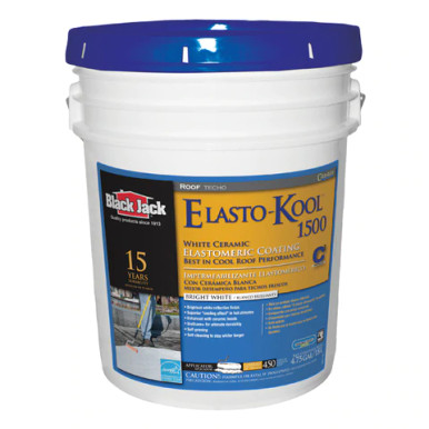 BLACK JACK® ELASTO-KOOL 1500 15yr WHITE 5 Gallons