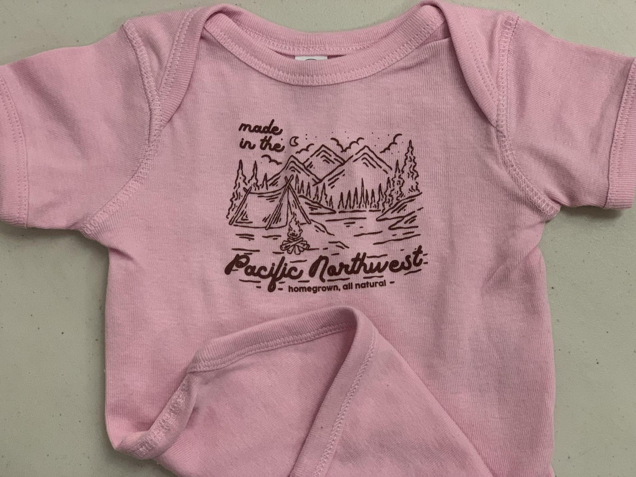 Pink Lv Onesie  Natural Resource Department