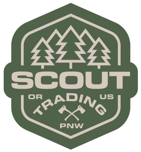 Scout Patch-Green Tree Badge