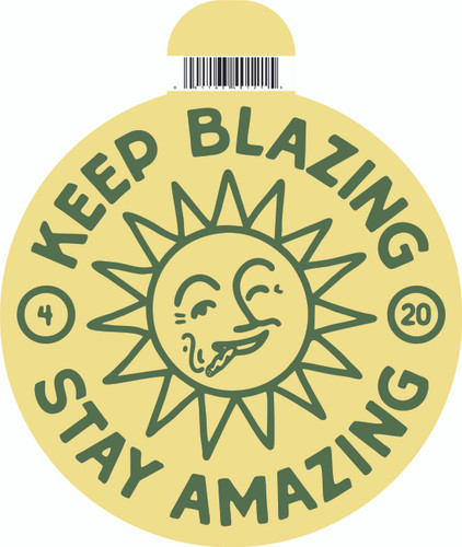 Keep Blazing Sticker E16