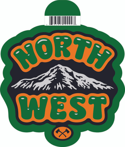 North West Mountian Sticker B33