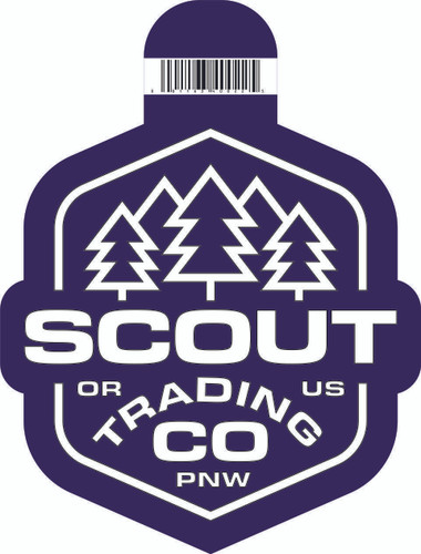 Scout Sticker Tree Badge Logo C30