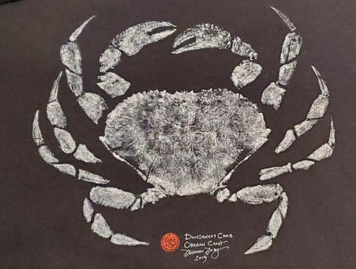 BLBSBA Tee LS Dungeness Crab - Black