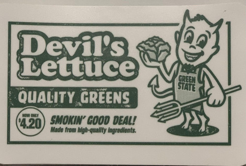 Devils Lettuce Sticker