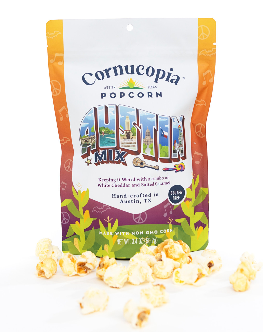 Signature Line Bag - Cornucopia Popcorn