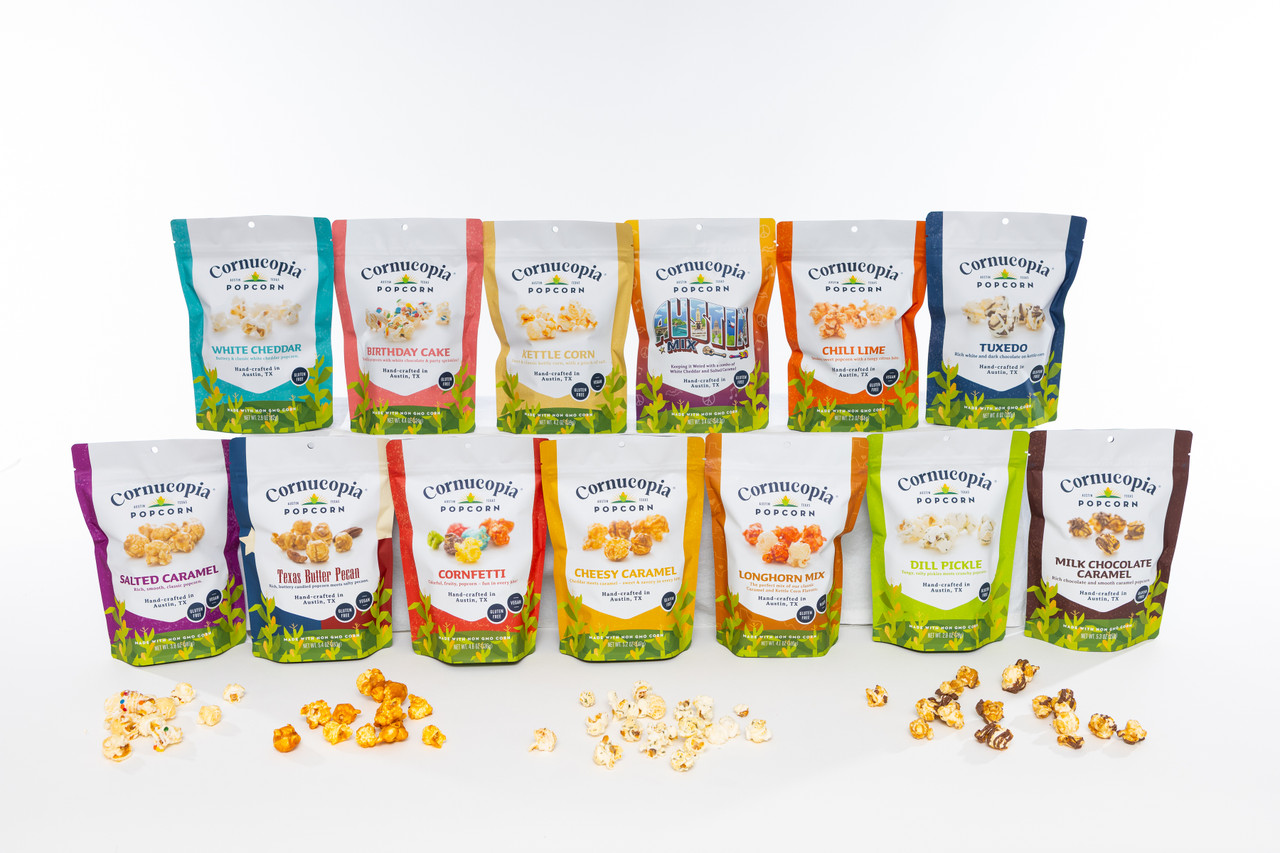 Signature Line Bundle - 12 Bags - Cornucopia Popcorn