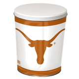 Texas Longhorns Popcorn  Tin