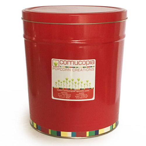 Order 6.5 Gallon Tins of Gourmet Popcorn (Available in 30+ Flavors)