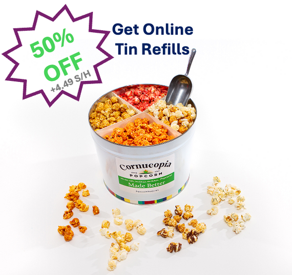 2 Gal Tin Refill - 50% OFF 2 Gal Tin Refill - 50% OFF