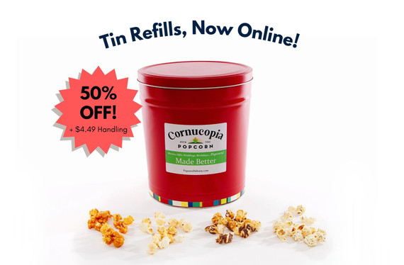 3.5 Gal Tin Refill - 50% OFF 