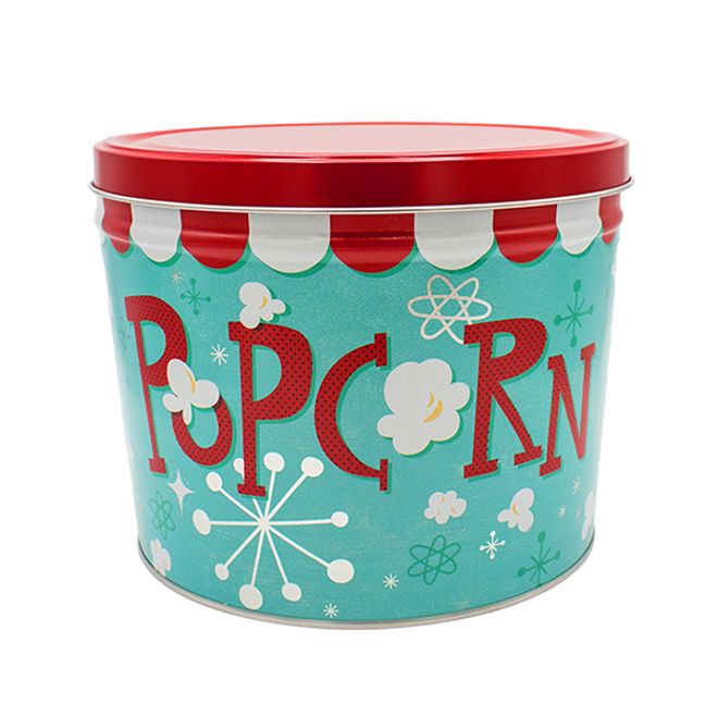 Retro Popcorn Tin Retro Popcorn Tin