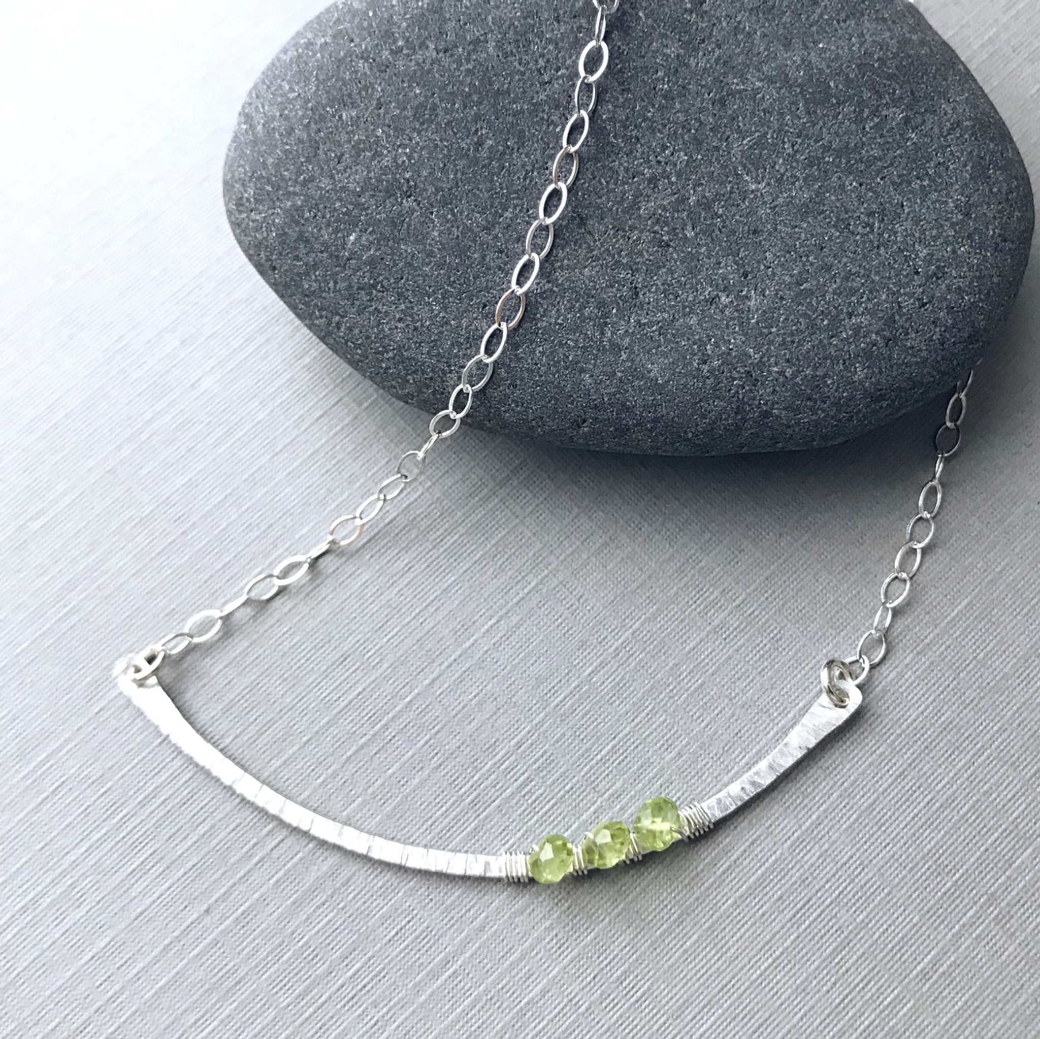 Mama Birthstone Bar Necklace - Danique Jewelry