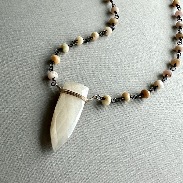 Warrior Necklace with Mixed Metals