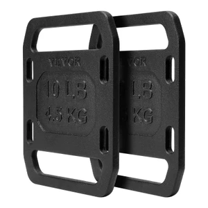 Cast Iron Ruck Weights,  10LB Pair Ruck Plate, Weighted Weights for Rucking, Adjustable Ruck Plate  E415-ZTBPB10LBSSPFNY4RV0
